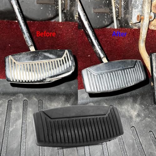 Suspenix Brake Pedal Pad, Brake Pedal Cover Replacement Compatible with Ford F150 F250 F350 F450 F550 Explorer Expedition Ranger E100 E150 E250 E350 E450 E550 Excursion (for Automatic Trans Only) - Image 5