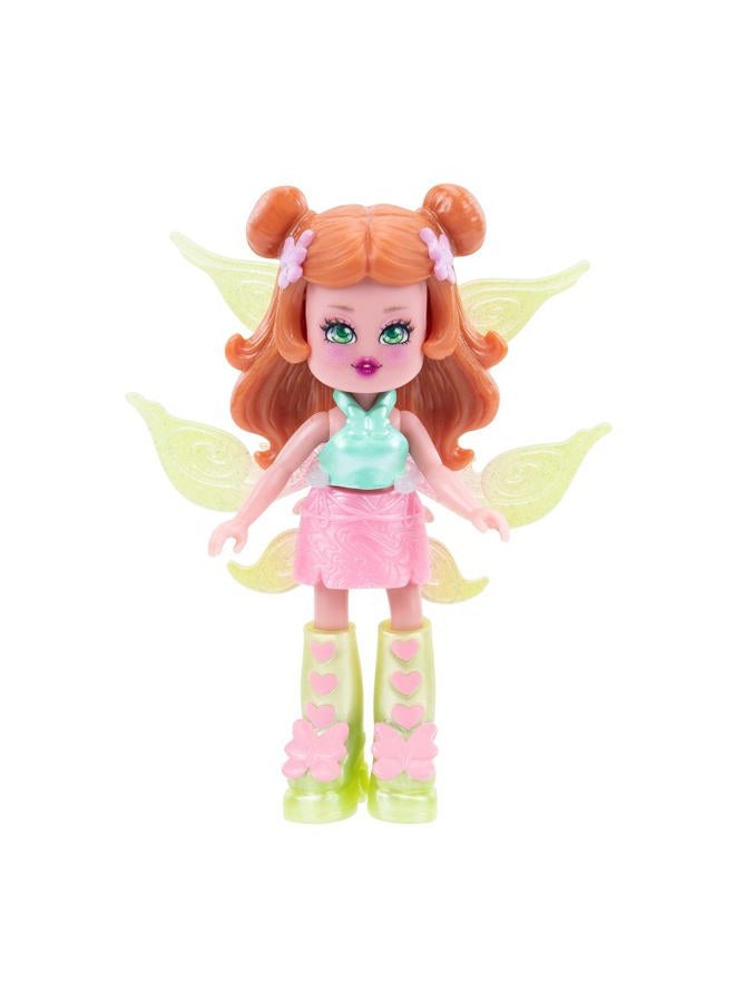 Royale High 3” Nature Fairy Fashion Doll - 1 Figure with 9 Fashion Accessories - Virtual Item Code Included - Series 1 - Ages 5+ - Image 3