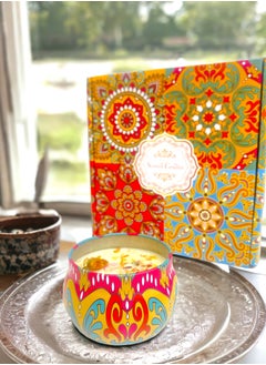 OLUDENIZ Luxurious Floral and Natural Material Scented Candle Collection  - Image 3