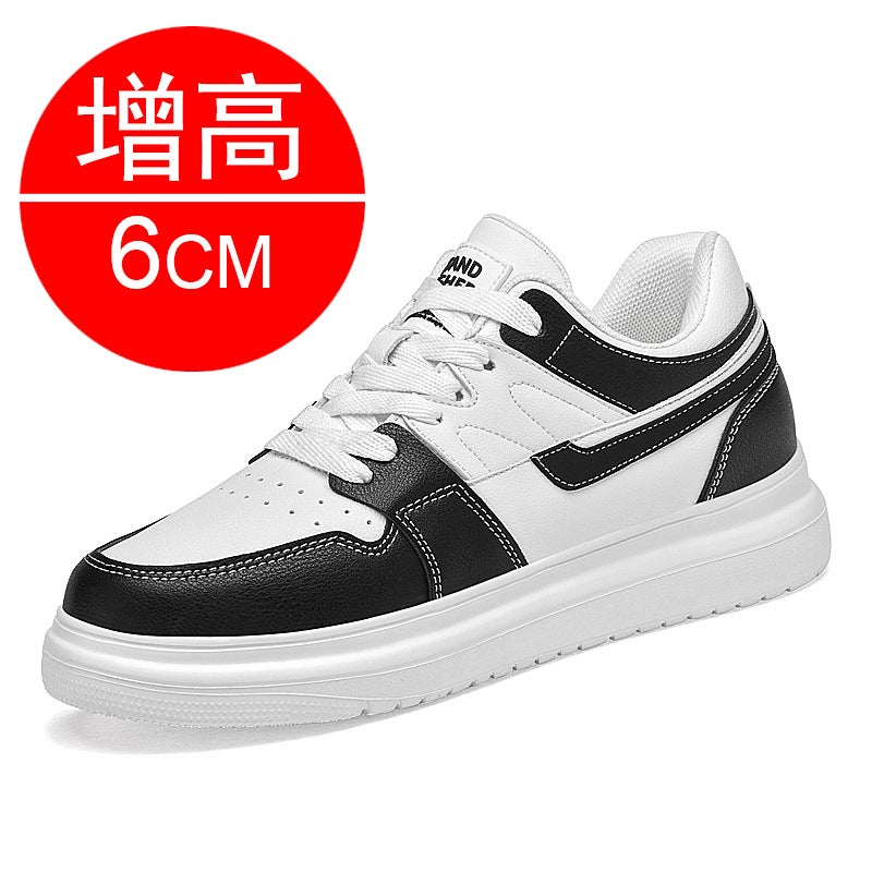 Summer Invisible Height Increasing Shoes for Men 10cm White Shoes for Men Breathable Inner Height Increasing Men''s Shoes 8cm Autum Sports and Casual Shoes 6 - Image 1