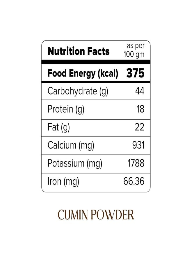 Darsa Organics Ground Cumin Powder 3.5 oz - Premium Grade USDA Organic Certified Cumin Spice from India, Ideal for Curries, Stews and Taco Seasoning, Non-GMO, Gluten Free, Kosher, Vegan - Image 3