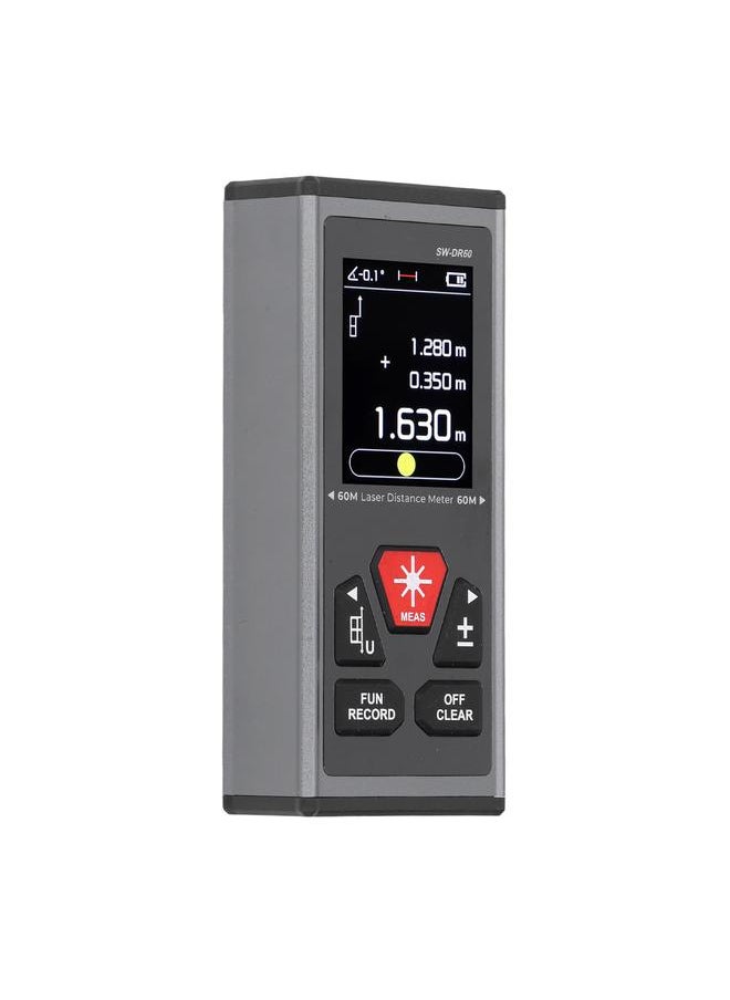Thoraya Dual Laser Distance Meter USB Rechargeable High Accuracy Multifunction Digital Laser Measurement Tool Measuring Device SW‑DR60  - Image 2