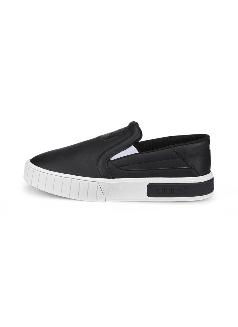 PUMA Cali Star Slip On Leather Womens Black Sneakers  - Image 5