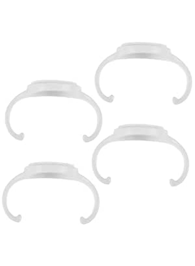 4Pcs Ergonomic Baby Bottle Handles Encourage Independent Drinking Accessories - Image 1