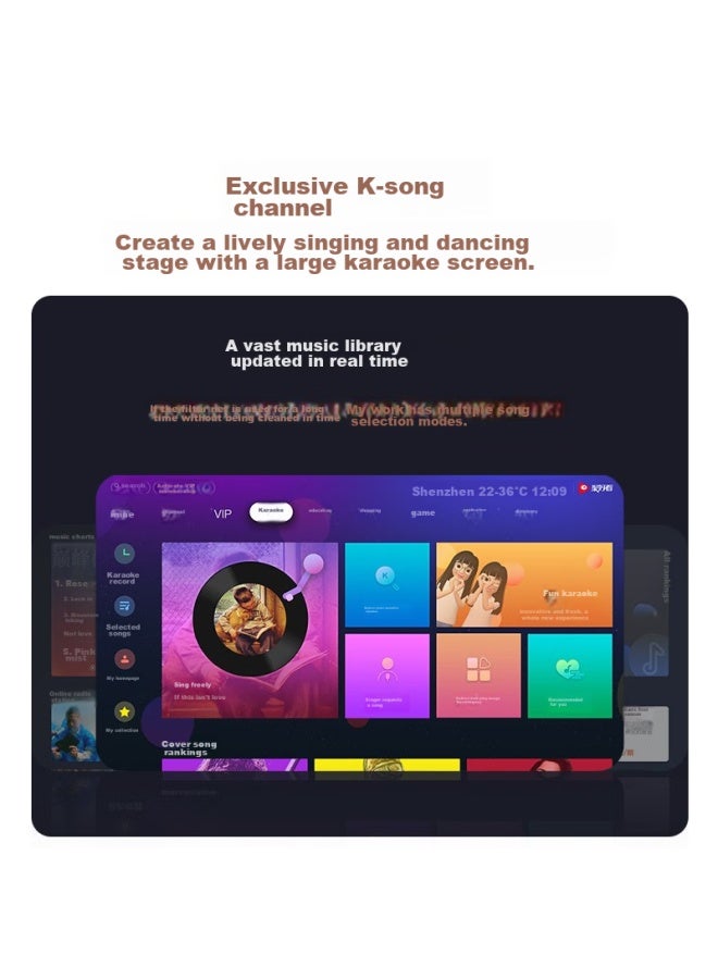 Vidda, Hisense Microphone Vm7g-t, Hisense Tv, Vidda Customized Tv, Tianlai Karaoke, Wireless Microphone, Home Ktv, Dual-set Package - Image 2