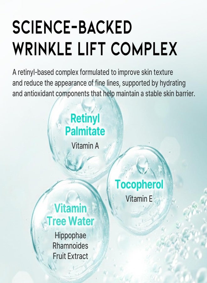 #OOTD OOTD Retinol Serum for face anti aging [1.69 Fl Oz]: Korean Retinol Serum for face, Vitamin A serum, Face Serum for Elasticity, Smoother and hydrating. Wrinkle Lift Retinol Serum, Made in Korea - Image 5