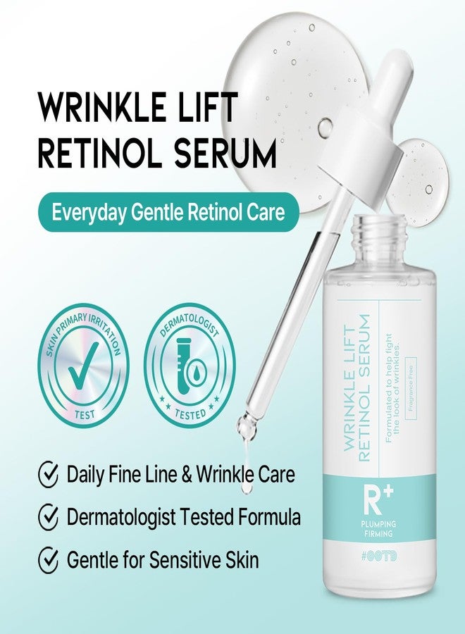 #OOTD OOTD Retinol Serum for face anti aging [1.69 Fl Oz]: Korean Retinol Serum for face, Vitamin A serum, Face Serum for Elasticity, Smoother and hydrating. Wrinkle Lift Retinol Serum, Made in Korea - Image 2