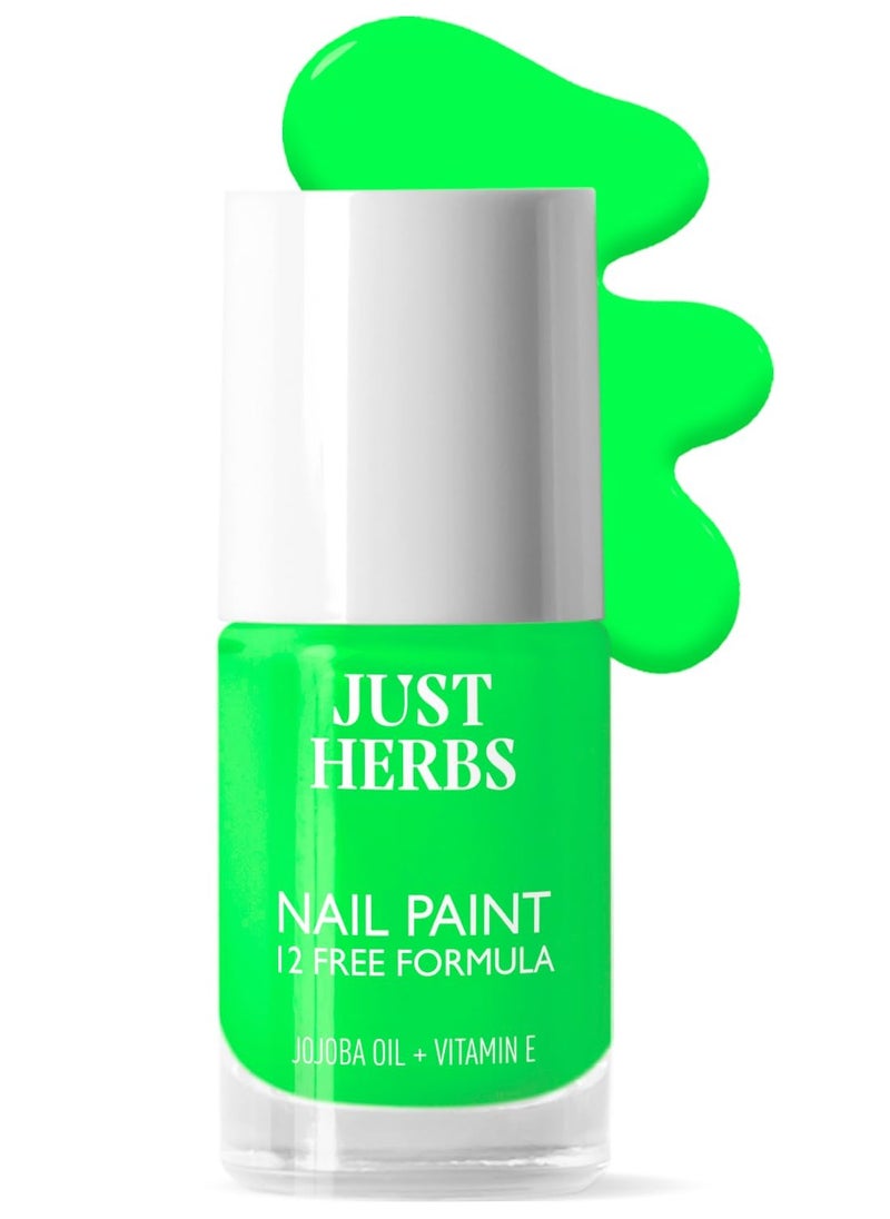Just Herbs Just Herbs Nail Polish 12 COLOUR Minty Fresh  - Image 1