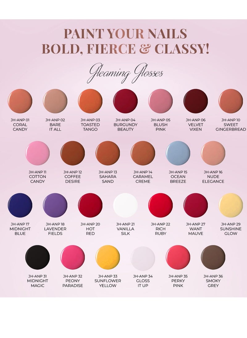 Just Herbs Just Herbs Nail Polish 12 COLOUR Minty Fresh  - Image 2