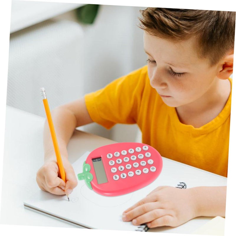 Solar Powered Calculator Portable School Supply For Boys Girls Creative Design - Image 4