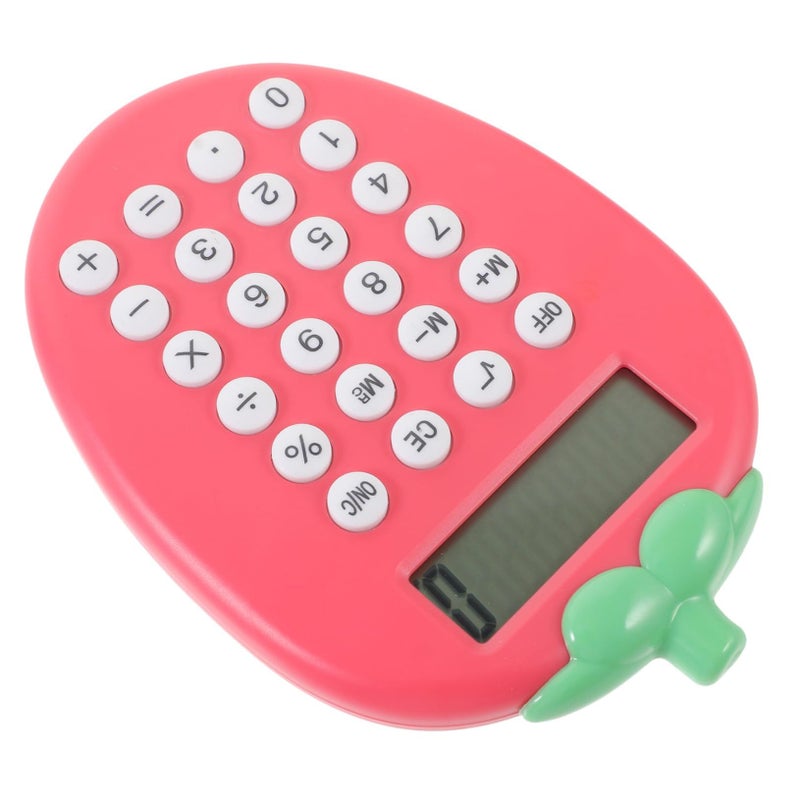 Solar Powered Calculator Portable School Supply For Boys Girls Creative Design - Image 2