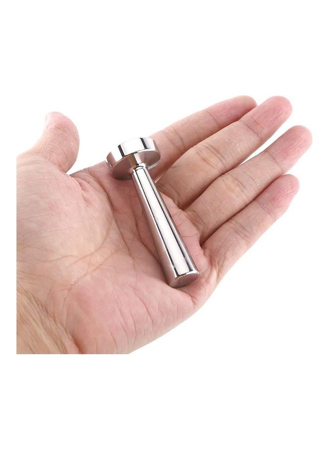 إسكدنيا أداة كبس قهوة إسبريسو صلبة من الستانلس ستيل فضي - Image 3