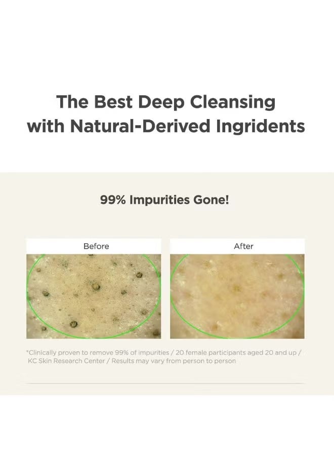 MA:NYO Pure & Deep Cleansing Foam | Gentle Face Wash with Natural Ingredients | Removes Impurities & Excess Sebum | Suitable for All Skin Types | Korean Skincare 6.7 fl oz (200ml) - Image 3
