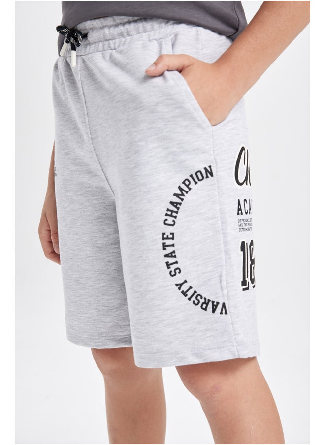 DeFacto Boy Oversize Fit Knitted Shorts  - Image 4