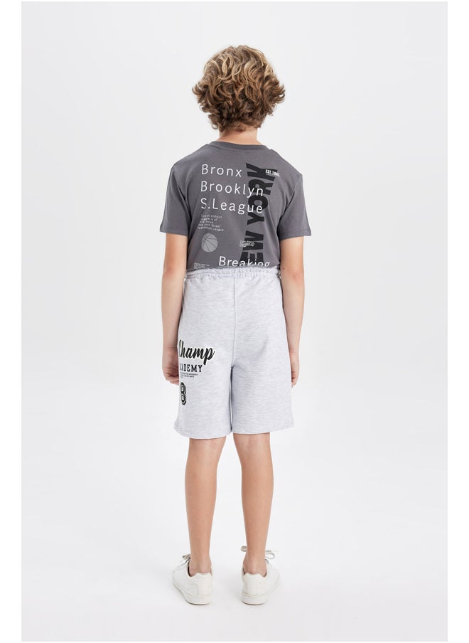 DeFacto Boy Oversize Fit Knitted Shorts  - Image 5