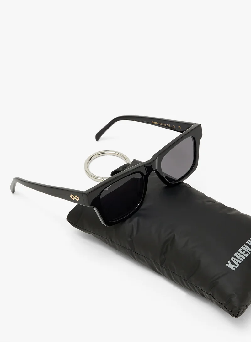 كارين وازن Harper Reactangle Sunglasses