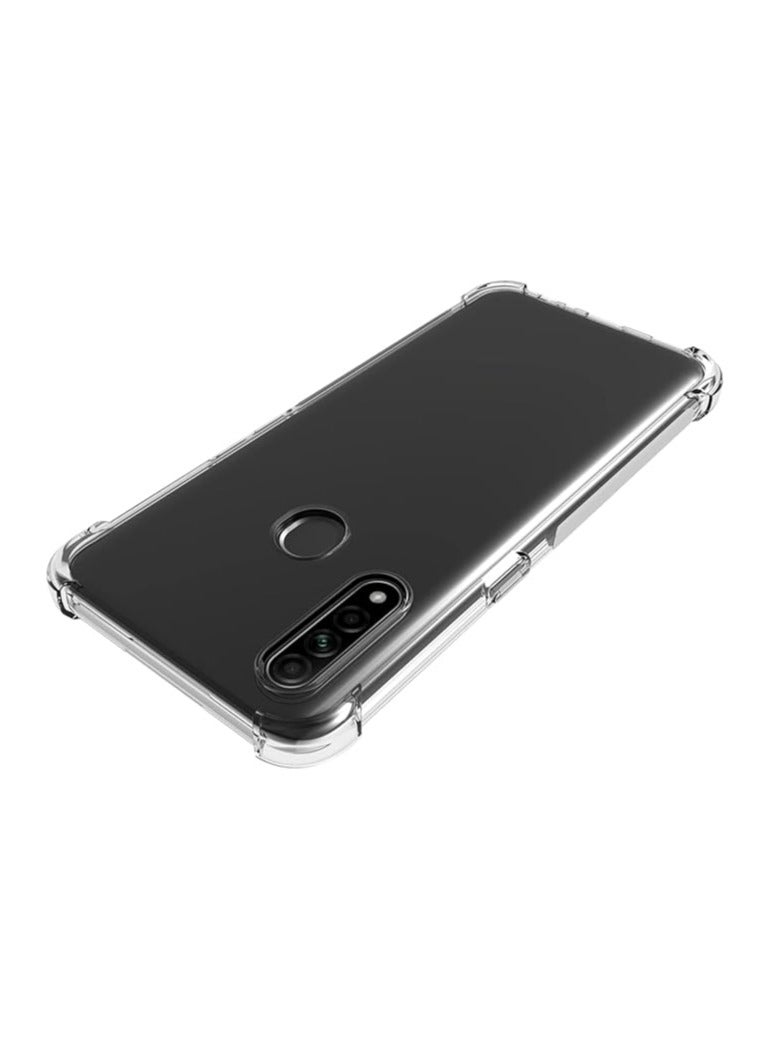 Case for oppo A8 / oppo A31 Clear TPU Four Corners Protective Cover Transparent Soft funda - Image 4