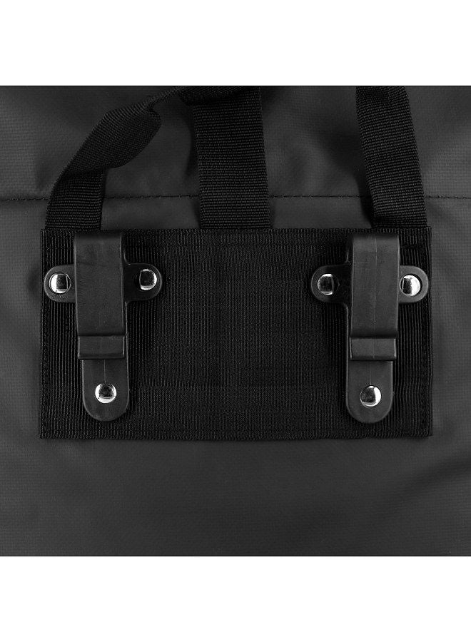 Generic Waterproof Bike Rear Rack Bag 20L Bike Side Storage Bag Laptop Pannier Bag Bicycle Trunk Rear Seat Carrier Pack Shoulder Bag for Cycling Traveling Riding  - Image 5