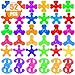 Huastyle 52 Pack Mini Fidget Spinner Toys Fidget Toys Bulk for Kids Goodie Bag Stuffers Party Favors Treasure Box Toys for Classroom Prizes Christmas Stocking Stuffers for Kids - Image 2