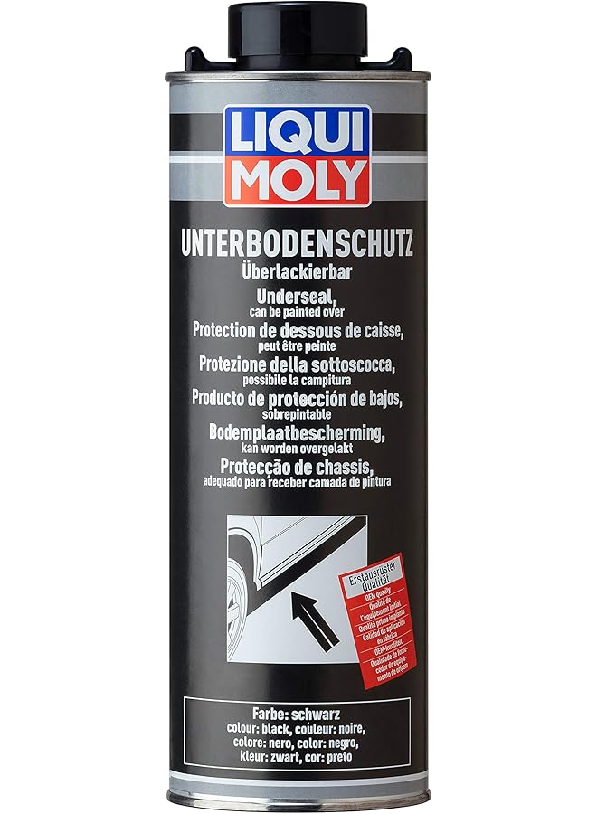 LIQUI MOLY Underseal, Black | 1 L | Body Protection | Underbody Protection | Sku: 6114