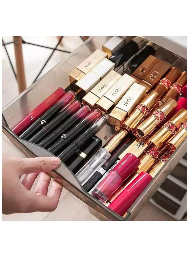 Lady Kitchen Versatile storage and organization shelves, with moving wheels for easy transportation, 6 drawers - Image 3