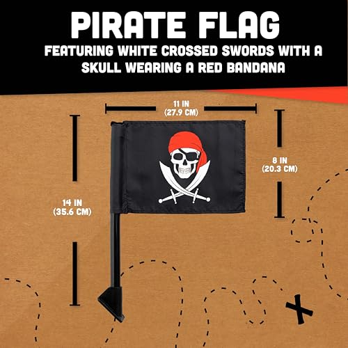 Squirrel Products Pirate Flag Swing Set Accessory - Image 5
