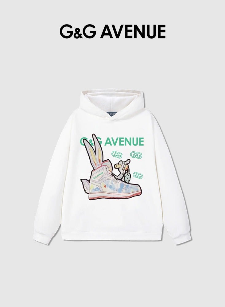 G&G AVENUE G&G AVENUE Men's Hooded Sweatshirt Casual Long Sleeve Drawstring Pullover Hoodies with Pockets  - Image 1