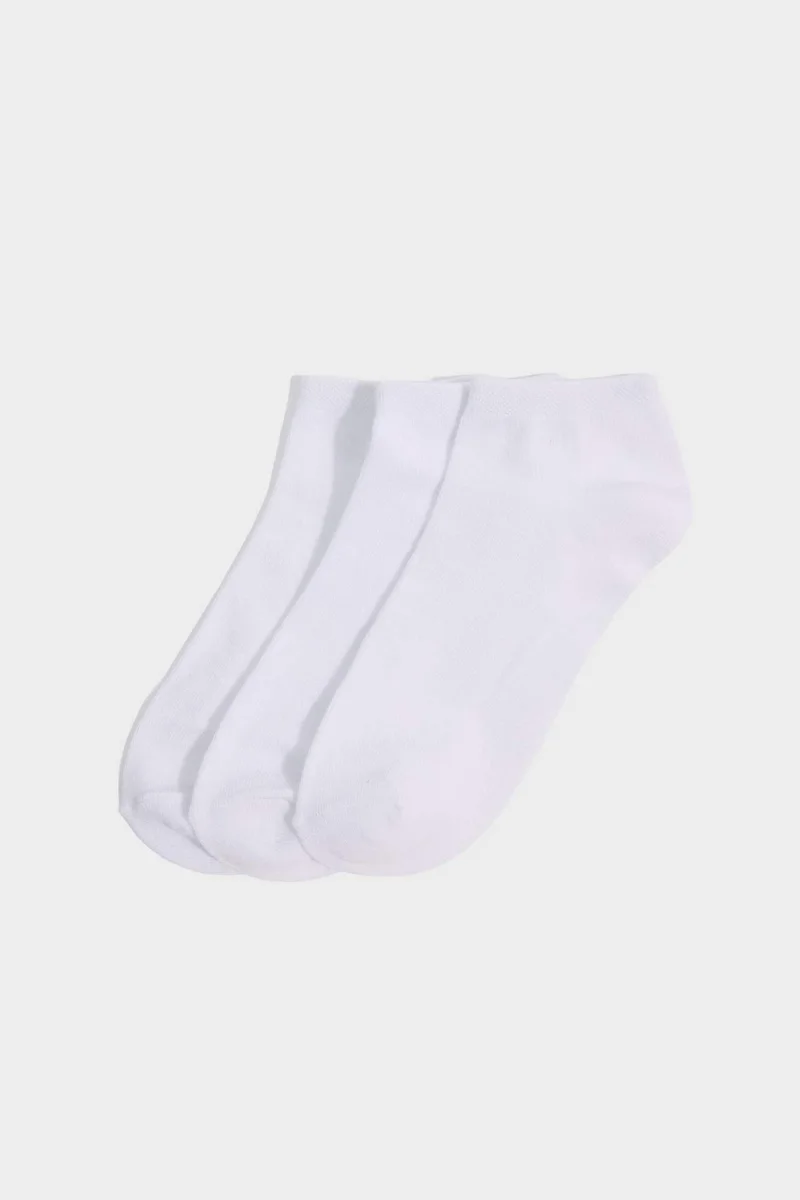 ديفاكتو Woman 3 piece Cotton Short Socks