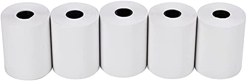 MFLABEL 2 1/4" x 50' Thermal Papers Cash Register POS Receipt Paper Credit Card Paper 5 Rolls - Image 1