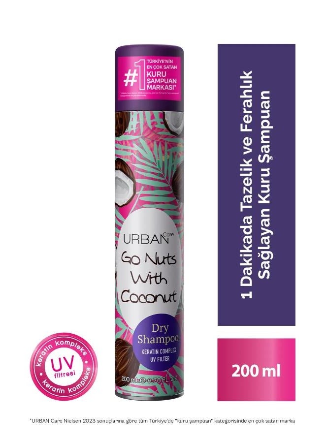 Urban Care Go Nuts With Coconut Dry Shampoo 200ml‏ 