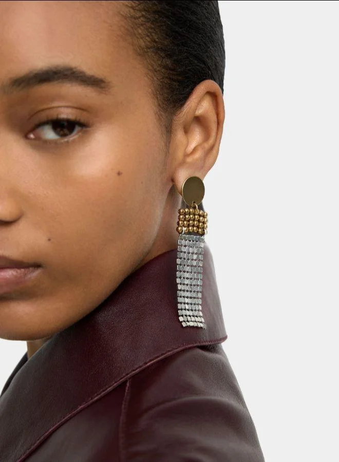 بارفوا أقراط ماكسي طويلة مع كرات