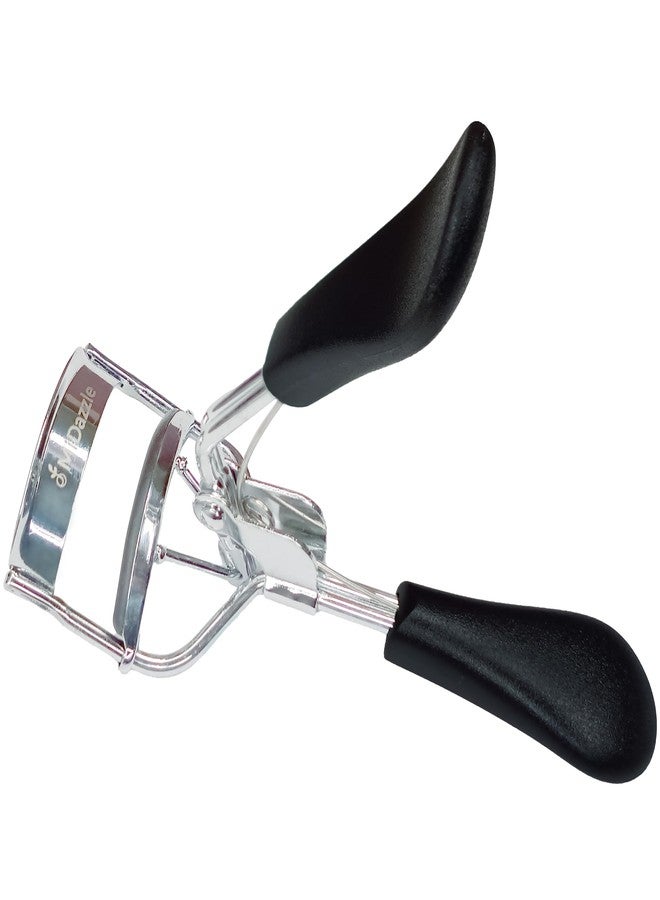 Omidazzle Midazzle Premium Eyelash Curler For Women - Suitable for all eye shapes | Offers Perfect Curls | Comfortable to Hold | Elegant Design | An Eye Makeup Tool Comes with silicon base - Black (MIEL3101) - Image 1