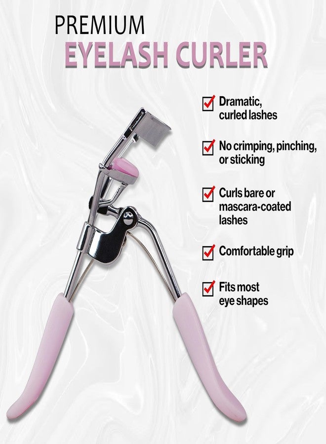 Omidazzle Midazzle Premium Eyelash Curler For Women - Suitable for all eye shapes | Offers Perfect Curls | Comfortable to Hold | Elegant Design | An Eye Makeup Tool Comes with silicon base - Black (MIEL3101) - Image 5
