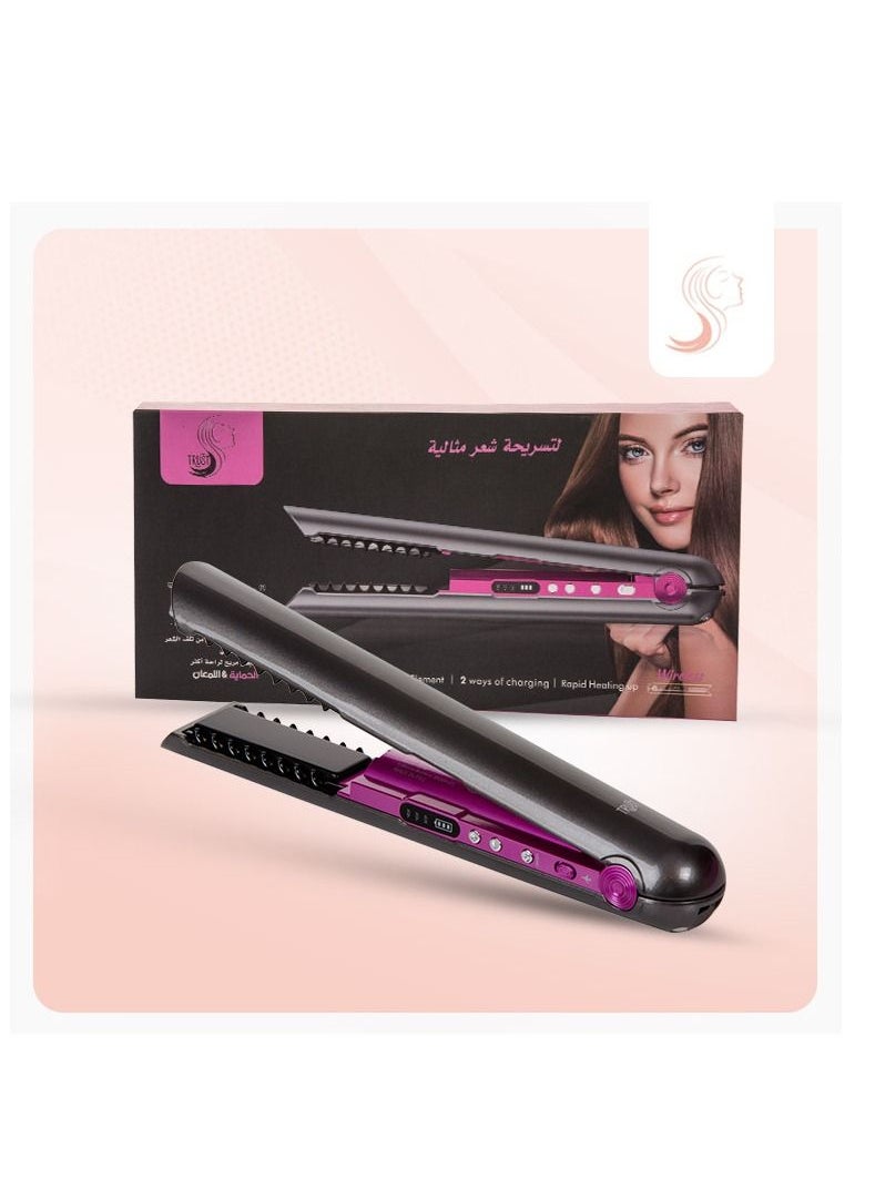 Trust - Cordless hair straightener with charging base - temperature up to 480 Fahrenheit - Image 1