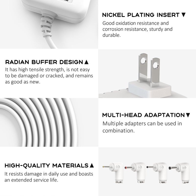 BOEEA 5V Power Cord Compatible with VTech VM901 VM919HD VM919-2HD VM819 VM819-2 PU Baby Monitor Handheld Screen Parent Unit (Not for Baby Unit Cam), Universal Baby Monitor Charger Adapter with 5Ft Cord - Image 5