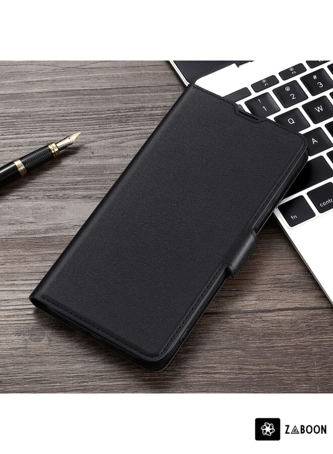 Zaboon Protective Case Cover For ZTE Blade V9 Ultra-thin Voltage Side Buckle Leather - Image 1