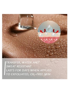 Excefore Body Concealer, 3Pcs Professional Long Lasting Tattoo Cover Up Suitable, Invisible Skin Concealer Set for Tattoo, Long Lasting & Waterproof, 2 Color  - Image 5