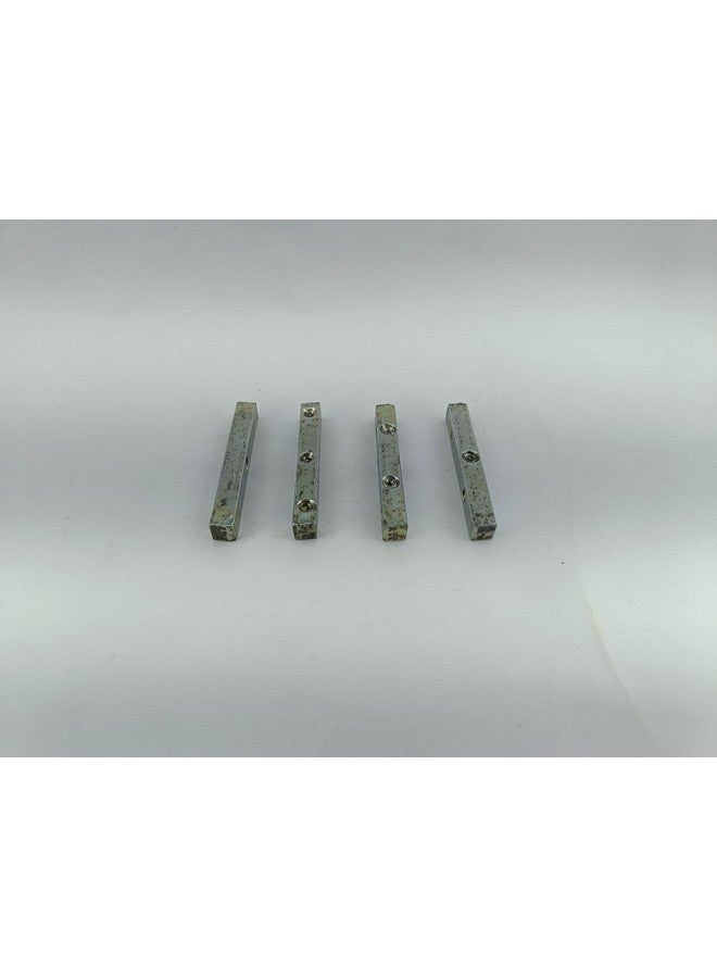 advancedestore - Set of 4 Metal Dice - Dayakattai - Pachikalu - Pasa - Paasa -Traditional Dice - 4.5 cm Length Approx - 2 Sets - Image 2