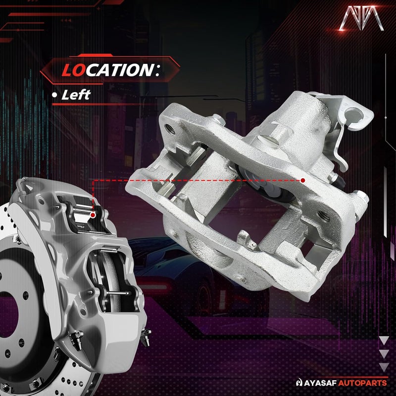 MAYASAF 18B5081 Rear Left Driver Side Disc Brake Caliper for Chrysler, Dodge, Ram, and Volkswagen - Image 2
