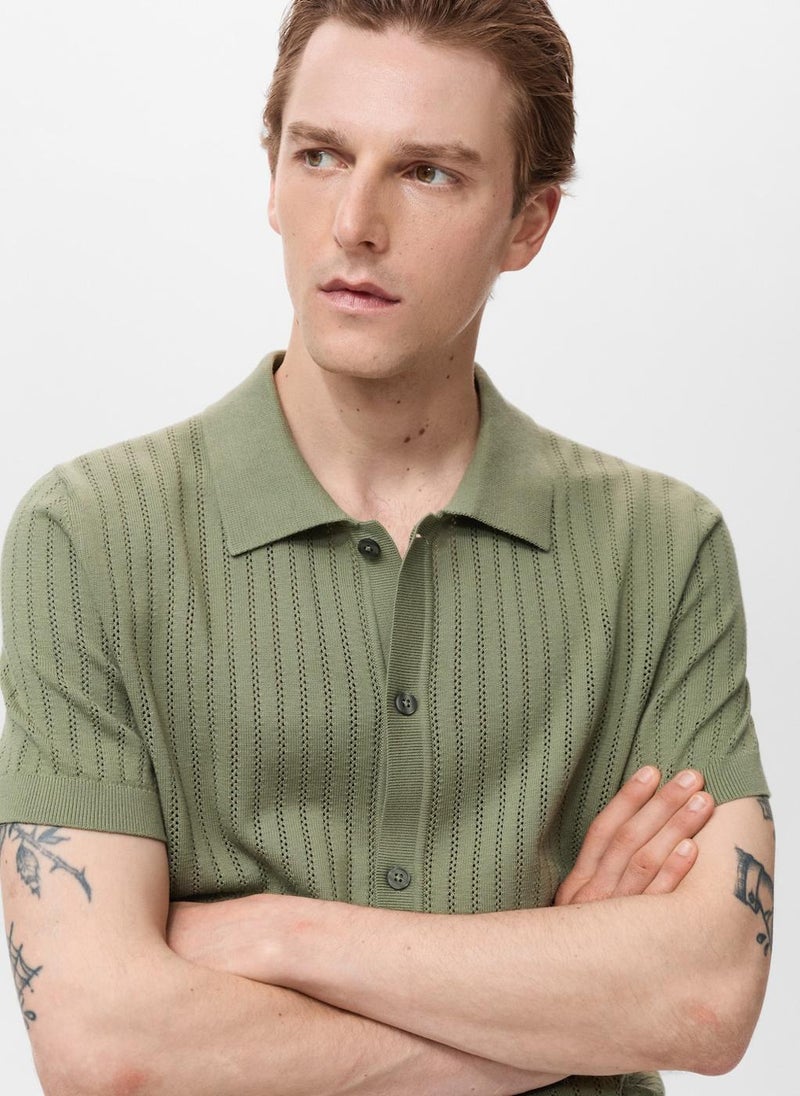 Mango Man Slim-fit linen bermuda shorts  - Image 4