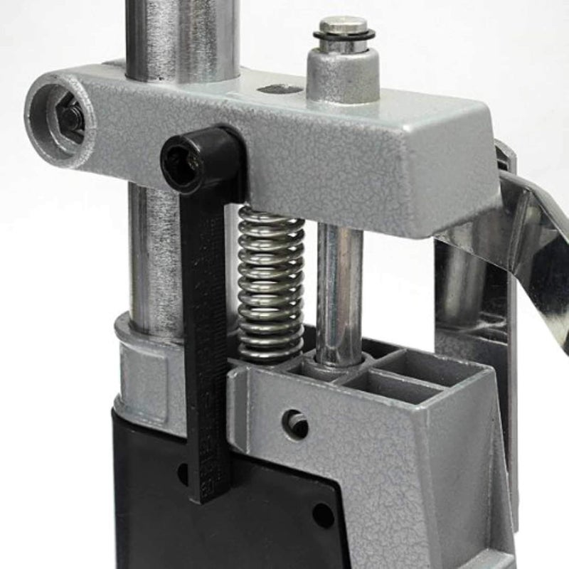 DRONA Hand Drill Stand Converter to Bench Press Heavy Weighted Cast Iron Base Drill Machine Drill Stand 10mm drill Adjustable Collect upto 60mm Drilling depth upto 43mm Drill Stand - Image 5