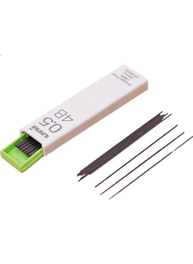 Uni Mitsubishi (Uni) Ul-S Black Mechanical Pencil Lead Smudge Proof Automatic Pencil Lead Multiple Sizes Student-Friendly Break-Resistant Lead 0.9Mm Hb 36Pcs Pack - Image 1