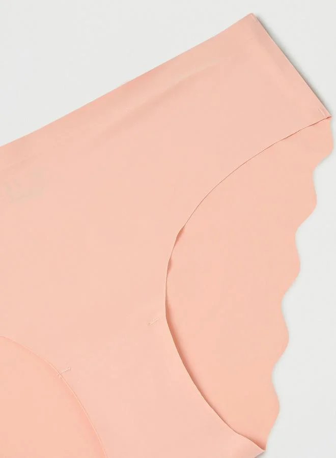Splash FAV Scallop Detail Briefs with Elasticated Waistband