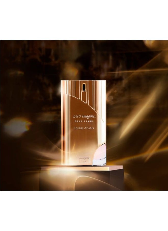 Chris Adams Chris Adams Lets Imagine Perfume Combo for Men and Women Long lasting Fragrance Eau de Parfum Perfect Gift Set for Couples  - Image 5