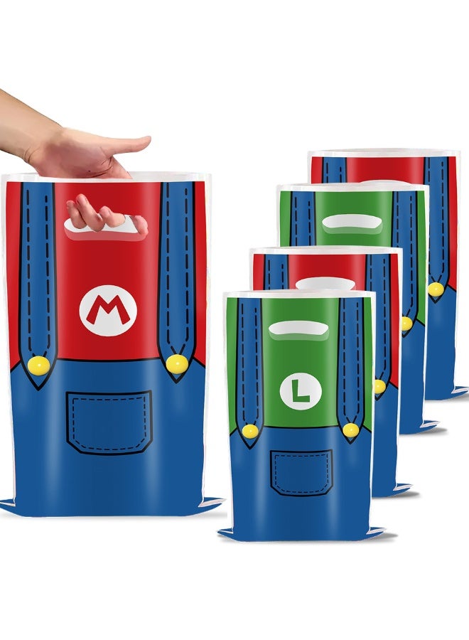 Party 20pcs Mario Pattern Birthday Party Supplies Cartoon Candy Bags Tote Bags Children Gift Bags  - Image 2