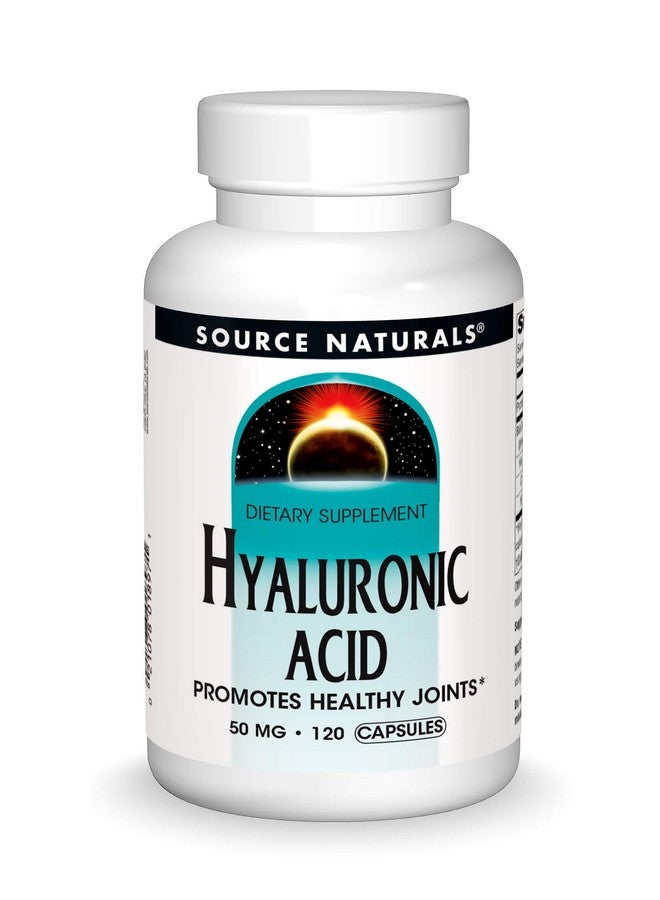Source Naturals Hyaluronic Acid 50Mg 120 Capsules - Image 2