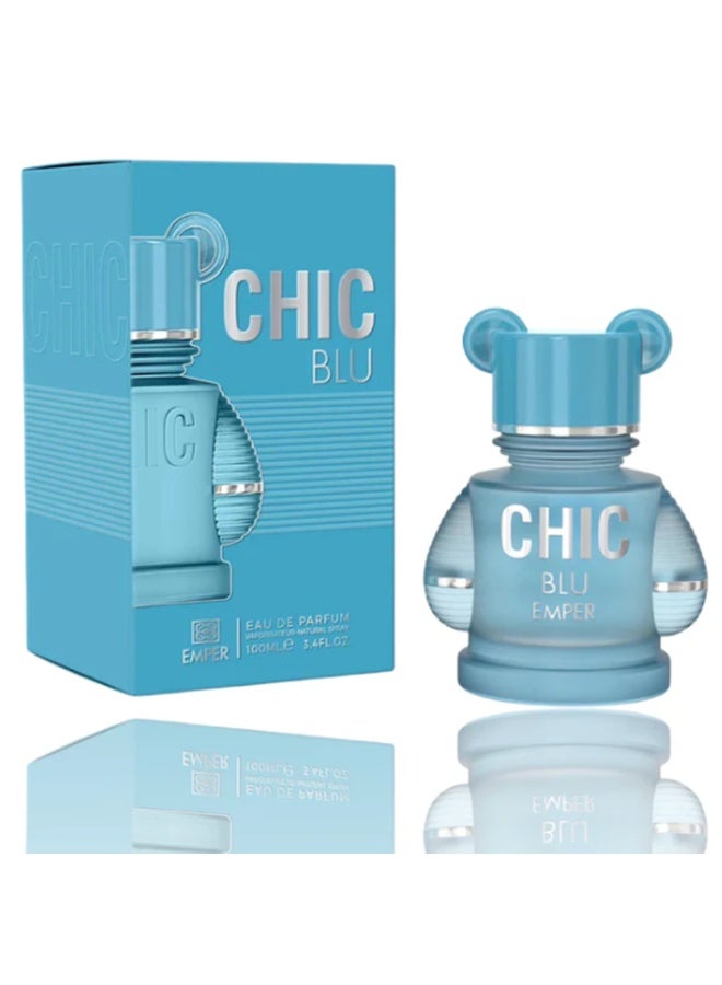 امبر عطر شيك بلو للرجال، 100 مل - Image 1