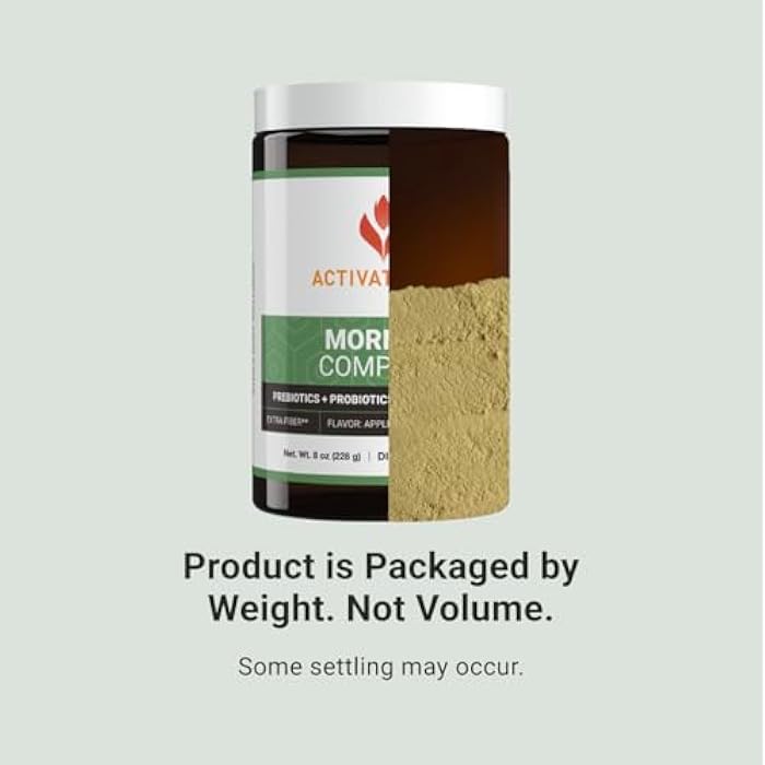 ACTIVATEDYOU Morning Complete Daily Wellness Greens Superfood Drink Mix for Gut Health w/Prebiotics, Probiotics, Antioxidants, Green Superfoods, 10 Billion CFUs, 30 Servings (Apple Cinnamon) - Image 5
