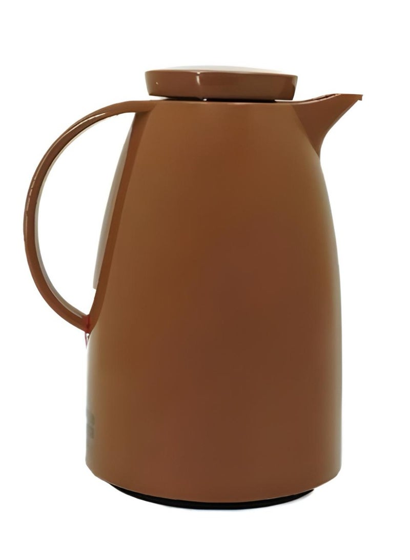 باصرة ترمس شاي باصرة بلون بني أنيق — سعة 2 لتر - Image 3