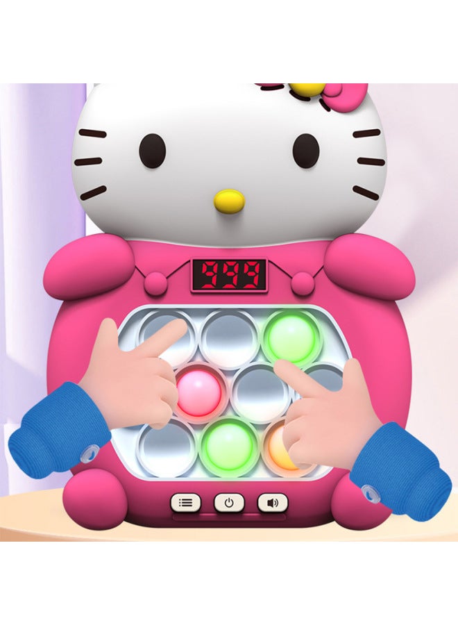 Speed Push Three-dimensional Hamster To Break Through The Game Machine To Decompress The Puzzle To Eliminate The Rodent Pioneer Educational Toys-Color:Spider Man 【lighted Lanterns】 - Image 3